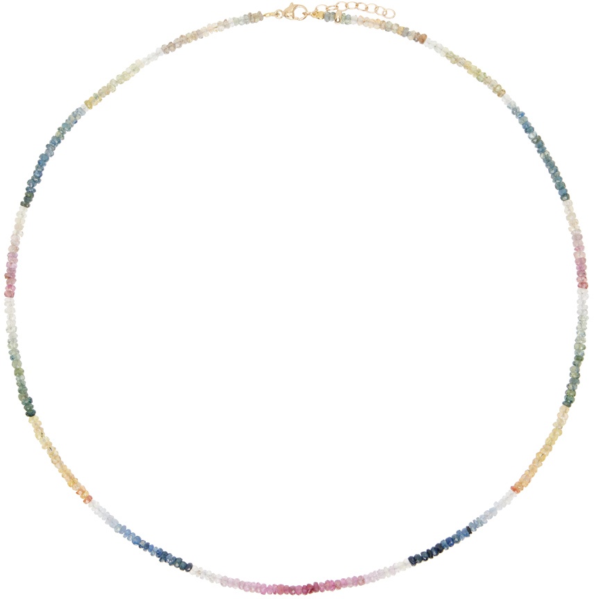 JIA JIA Multicolor Arizona Light Rainbow Sapphire Necklace