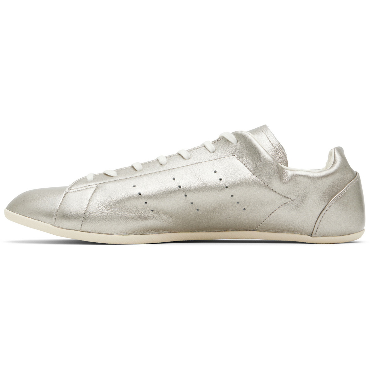 Y-3 Silver Stan Smith Lo Pro Sneakers