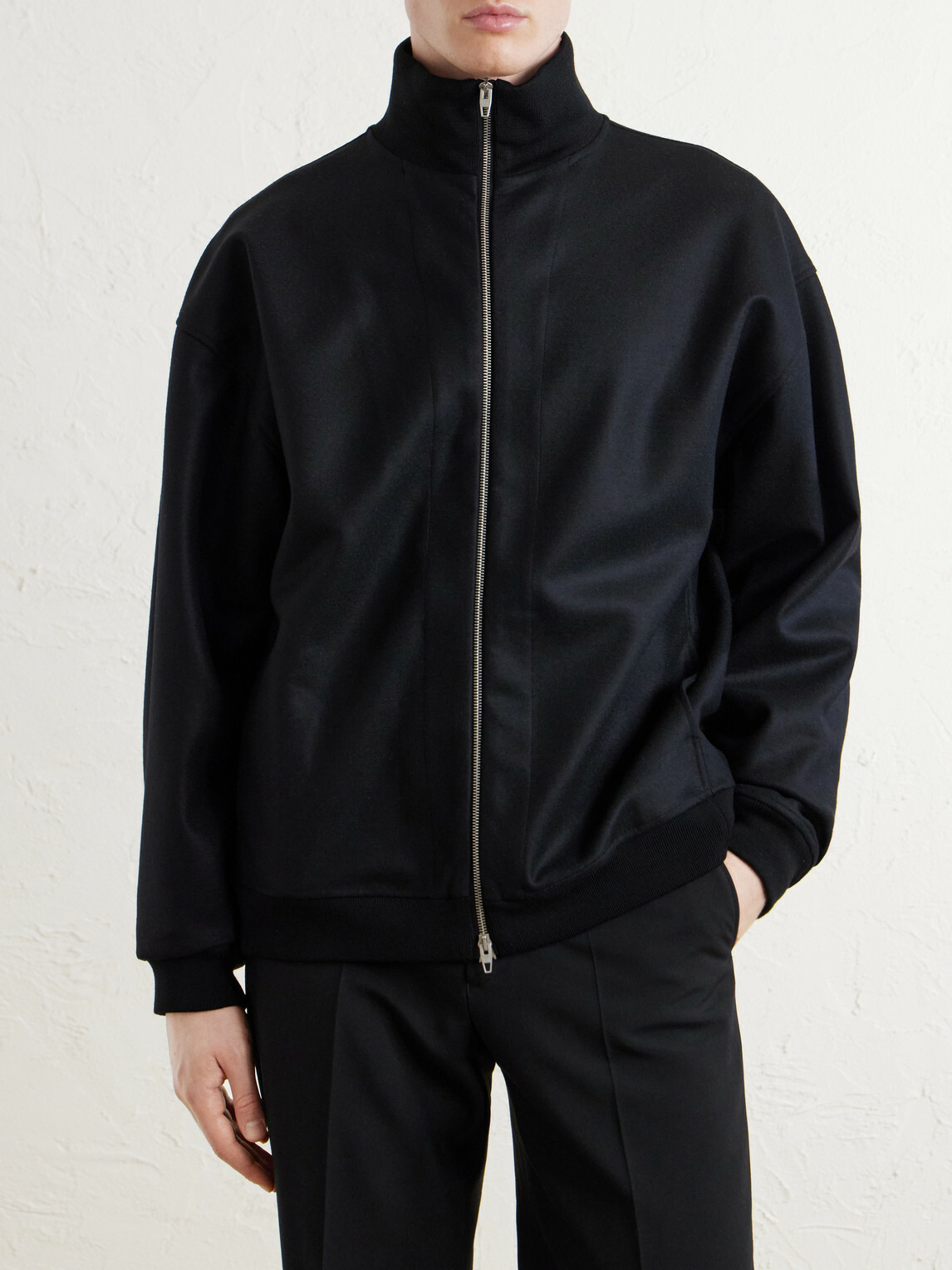 Jil Sander - Wool-Felt Jacket - Black