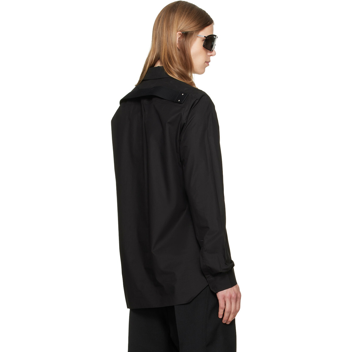 Rick Owens Black Tower Fogpocket Overshirt