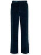 Tod's - Cotton-Corduroy Trousers - Blue