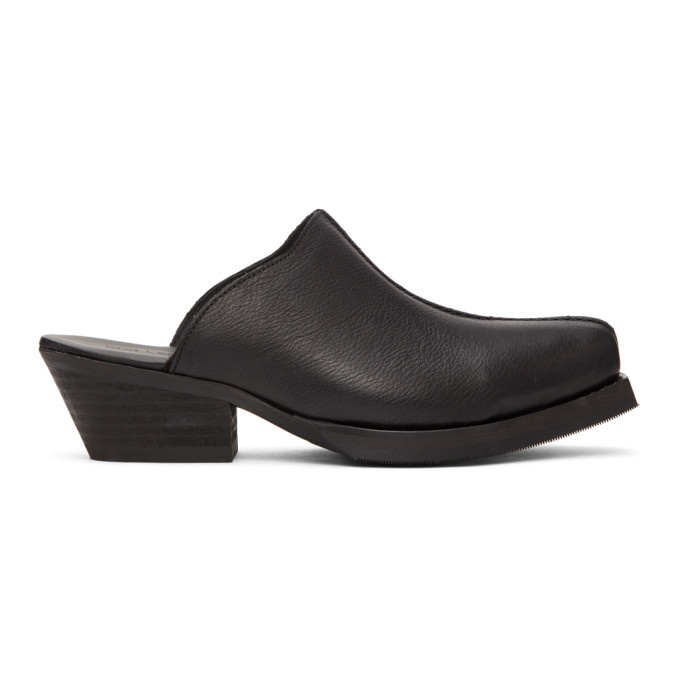 Photo: Our Legacy Black Slip-On Mules