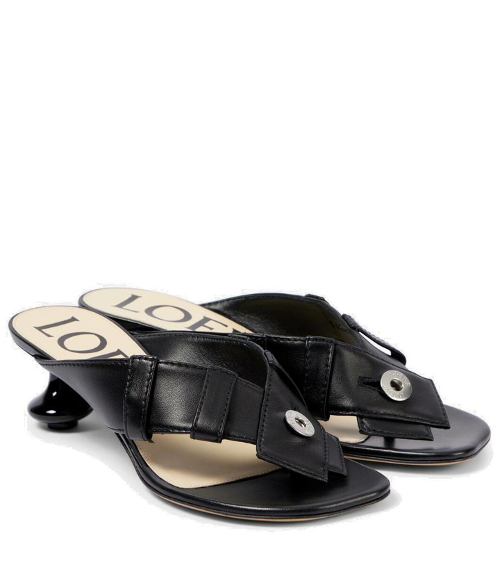Photo: Loewe Toy Panta leather thong sandals
