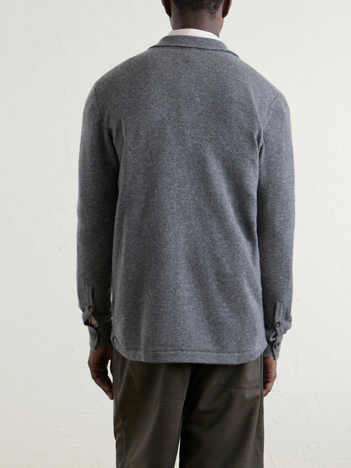 Eleventy - Cashmere Knitted Overshirt - Gray