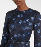 Emilia Wickstead Capucine floral taffeta faille cocktail dress
