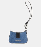 Jacquemus Le Porte Bisou denim card holder