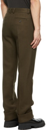 We11done Cashmere Straight-Fit Cuffed Trousers