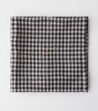 Once Milano Set of 4 gingham linen napkins
