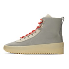 Fear of God Grey and Beige Hiking Boots