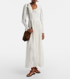Isabel Marant Zoen floral cotton and silk maxi dress