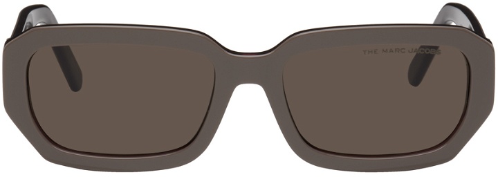 Photo: Marc Jacobs Gray Rectangular Sunglasses