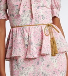 Alessandra Rich Torchon braided belt