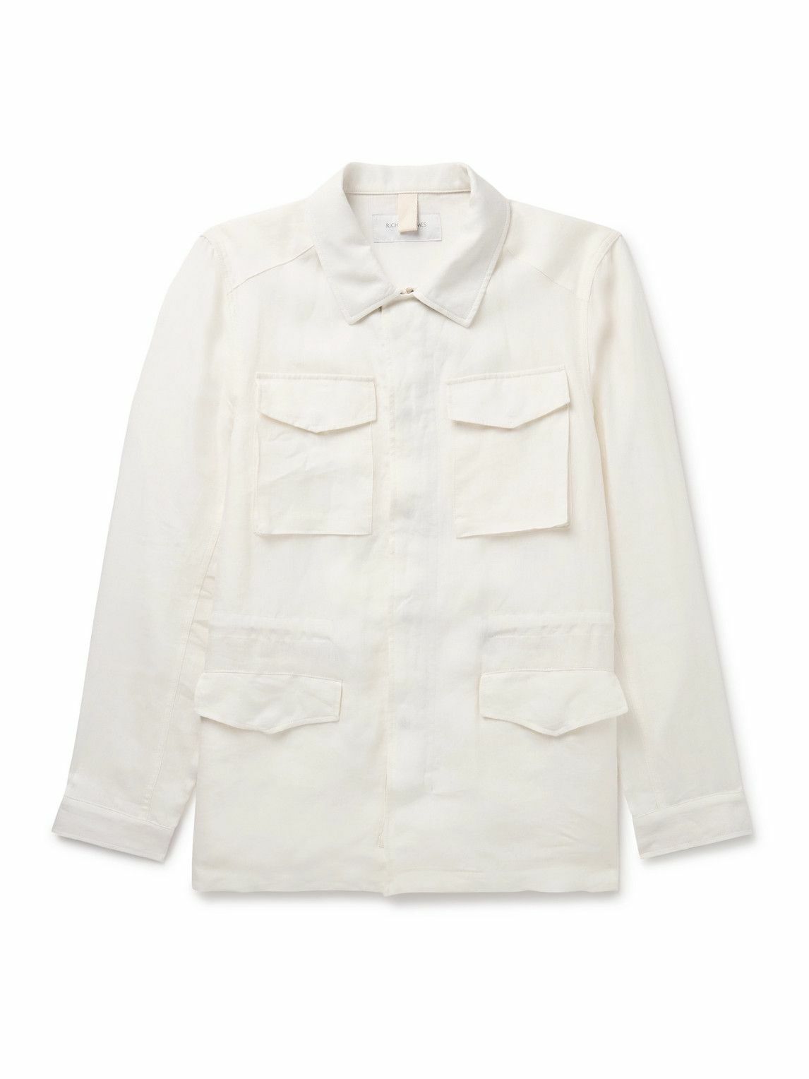 Richard James - Linen Field Jacket - White