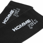 Hommegirls Women's HG Socks - Pack of 3 in Black 