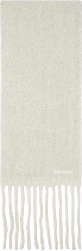 Photo: Holzweiler Gray Aster Solid Scarf
