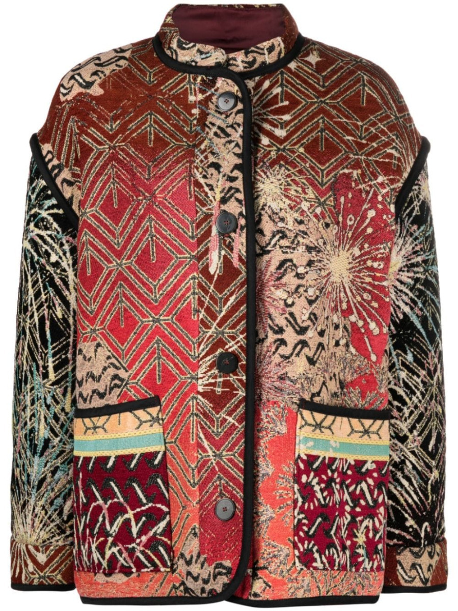 FORTE FORTE - Jacquard Short Coat Forte Forte