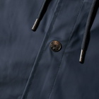 Rains Long Jacket in Navy