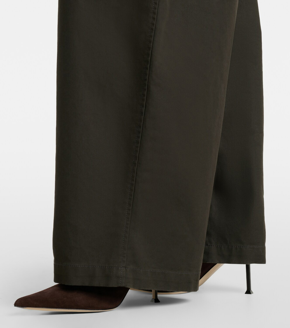 Christen Helix 75 suede ankle boots