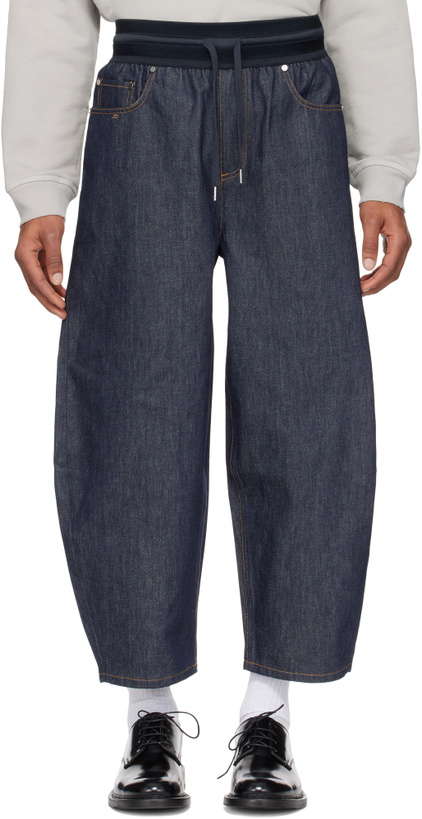 Photo: Helmut Lang Indigo Cocoon Pull-On Jeans