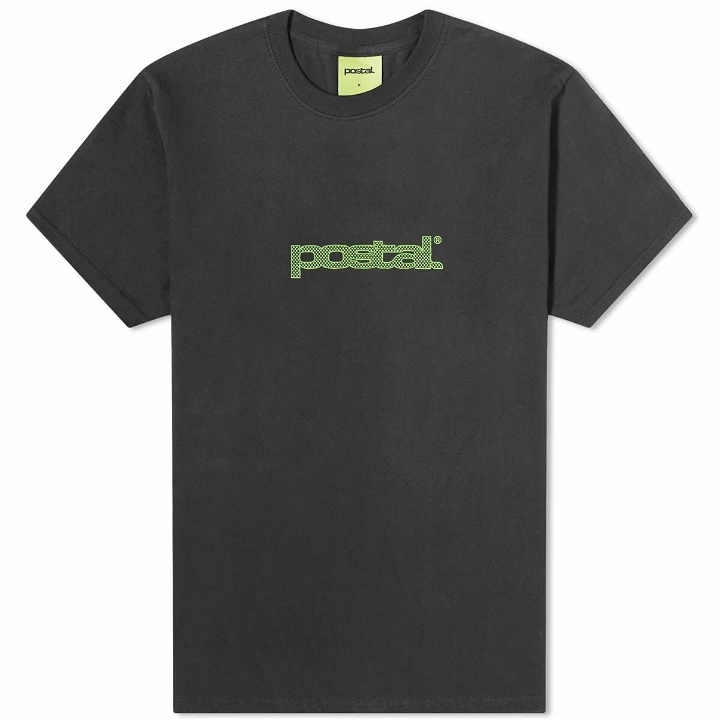 Photo: POSTAL Men's Polka Dot Puff Print T-Shirt in Black