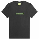 POSTAL Men's Polka Dot Puff Print T-Shirt in Black