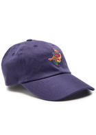 Drake's Embroidered Cotton-twill cap - Navy - One Size