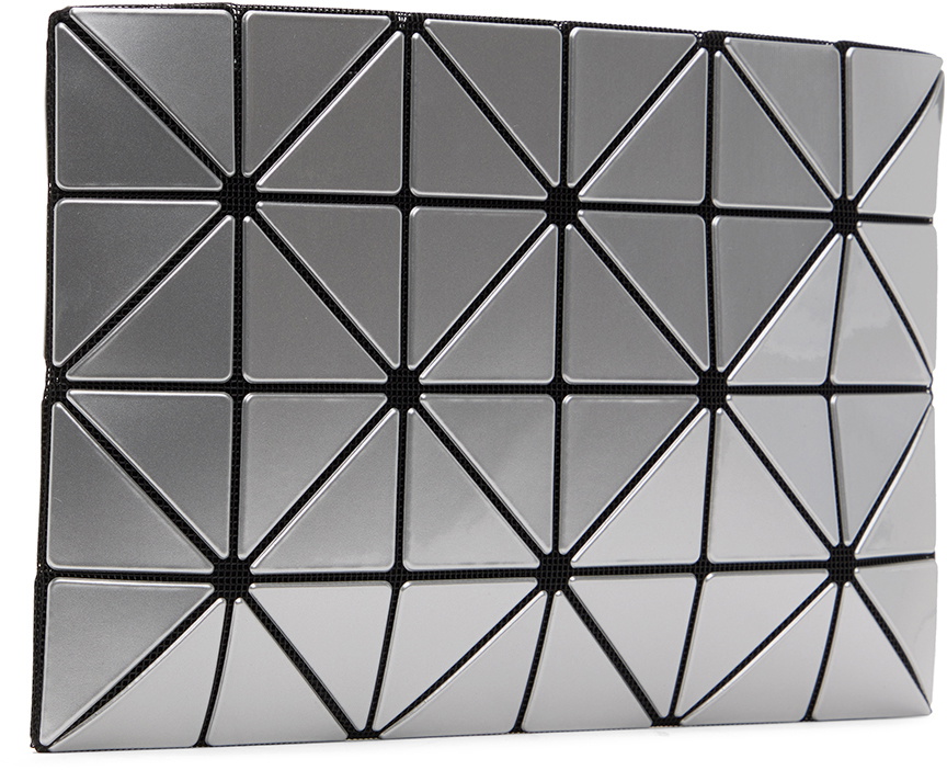 BAO BAO ISSEY MIYAKE Silver Lucent Pouch