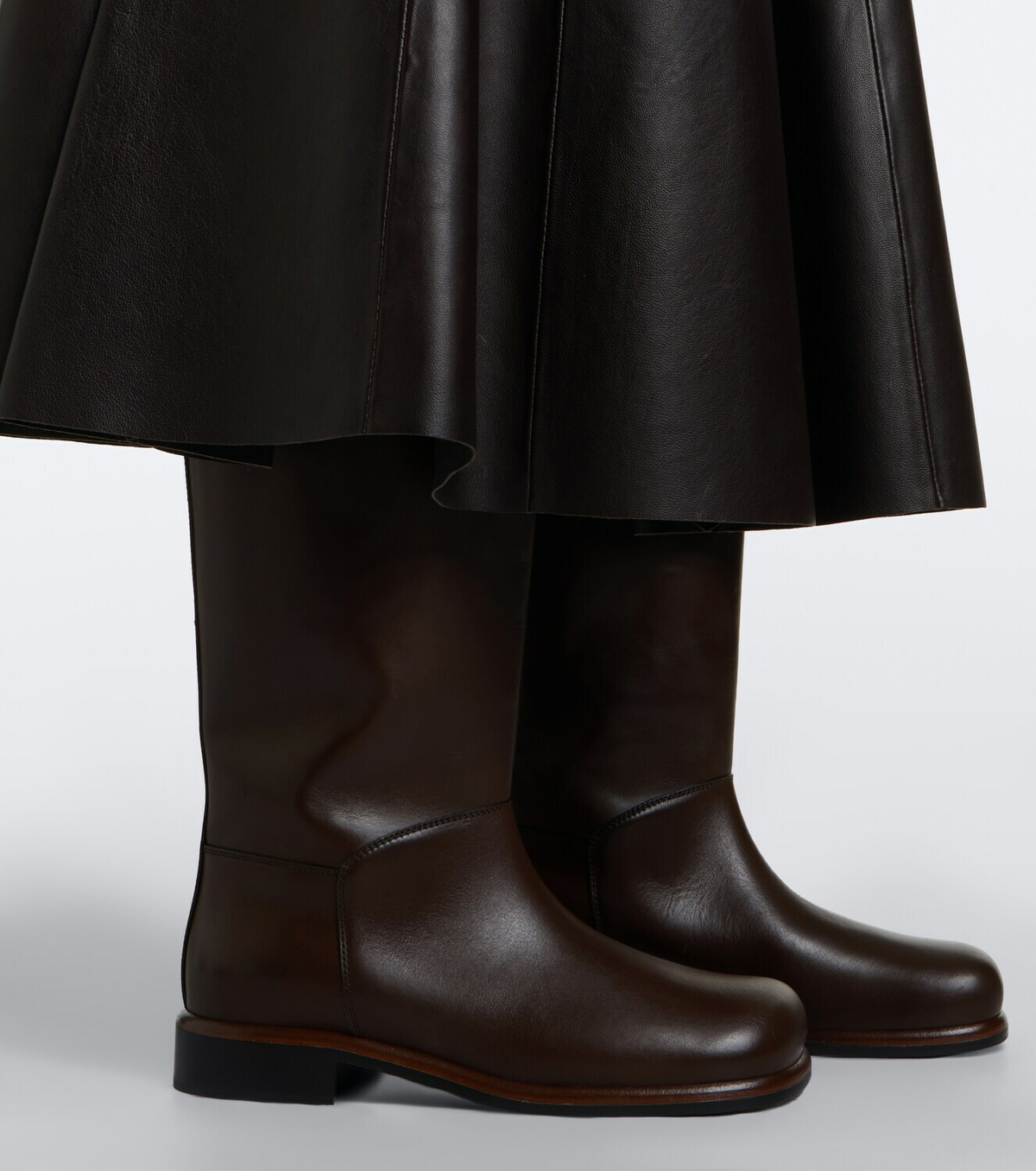 Proenza Schouler Esme leather knee-high boots