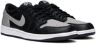 Nike Jordan Black & Gray Air Jordan 1 Low OG Sneakers
