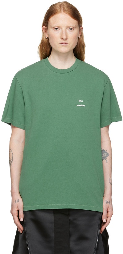 Photo: Won Hundred SSENSE Exclusive Green Kay T-Shirt