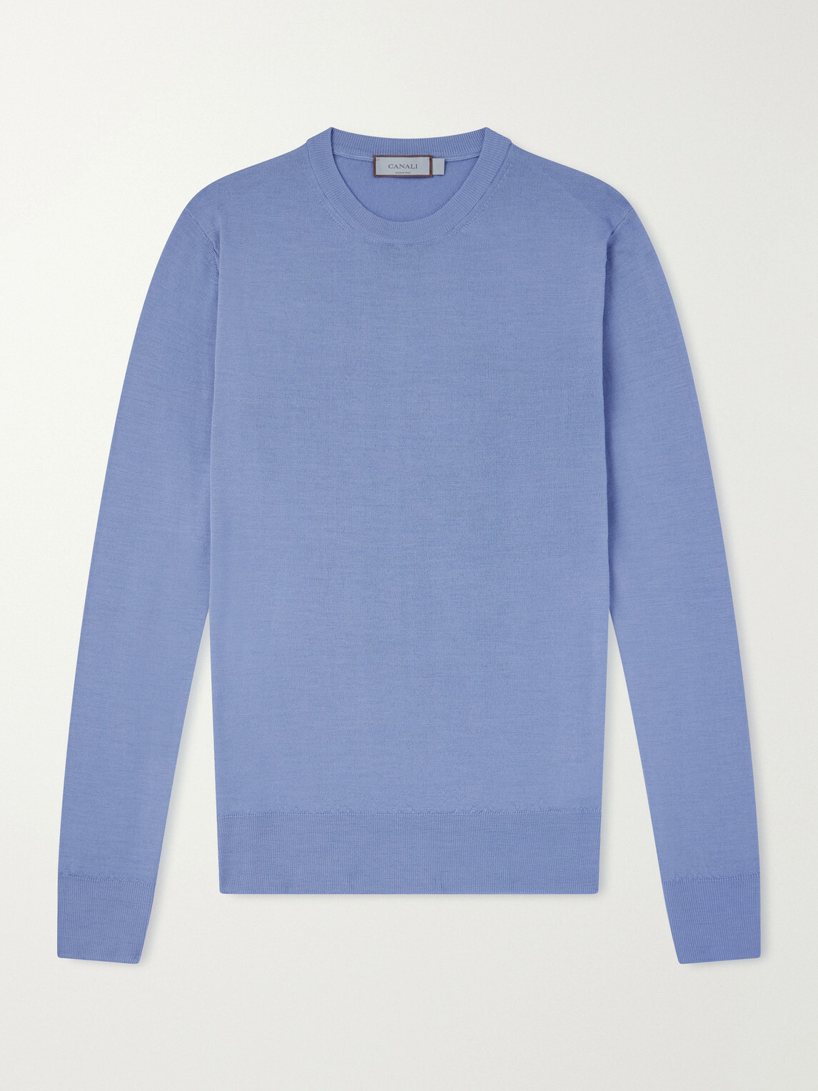Canali - Wool Sweater - Blue