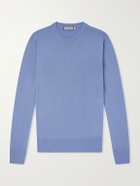 Canali - Wool Sweater - Blue
