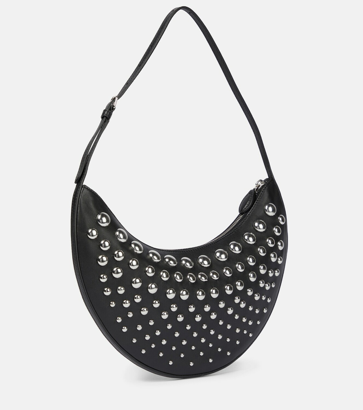 【人気】★ALAIA☆Le Demi-Lune Small leather shoulder bag Le Demi-Lune Small leather shoulder bag in black - Alaia