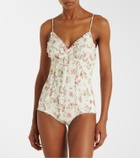 Shushu/Tong Floral bodysuit