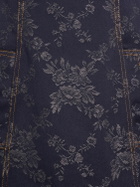 ETRO - Jacquard V-neck Sleeveless Mini Dress