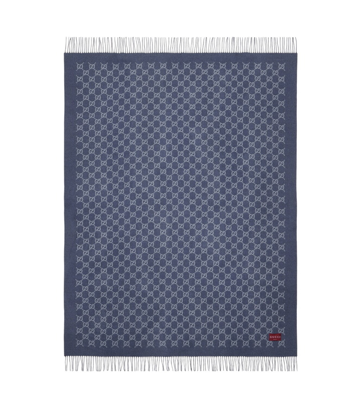 Photo: Gucci GG wool and cashmere blanket