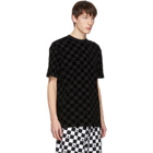 McQ Alexander McQueen Black Checkered T-Shirt