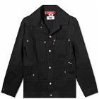 Junya Watanabe MAN Men's x eYe x Levi's Denim & Wool Work Jacket in Black