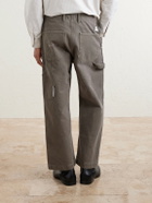 WTAPS - ARMSTG2501 Straight-Leg Cotton-Canvas Trousers - Brown