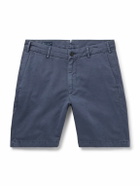 Peter Millar - Somerset Slim-Fit Cotton-Blend Twill Shorts - Blue