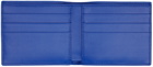 Dolce & Gabbana Blue Raised Logo Wallet