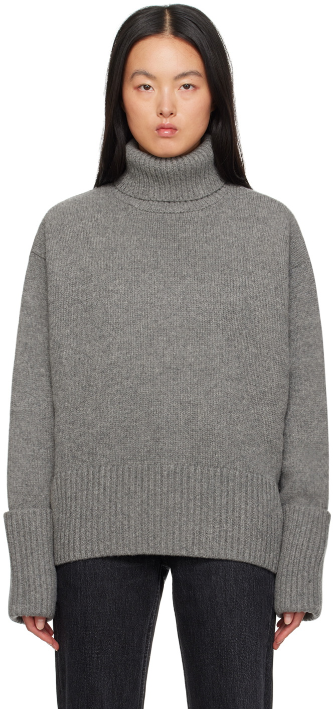 Axel Arigato Gray Remain Turtleneck