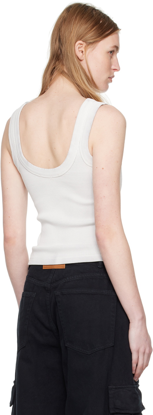 alexanderwang.t Gray Embossed Tank Top