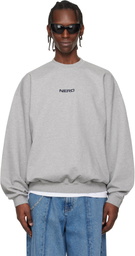 VETEMENTS Gray 'NERD' Sweatshirt