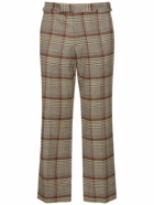 VIVIENNE WESTWOOD - Plaid Virgin Wool & Viscose Pants