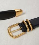 The Row Vintage leather belt