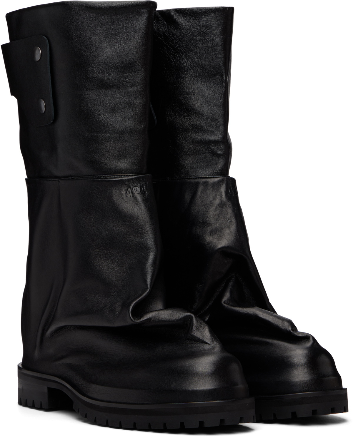 424 Black Dragonrider Boots 424