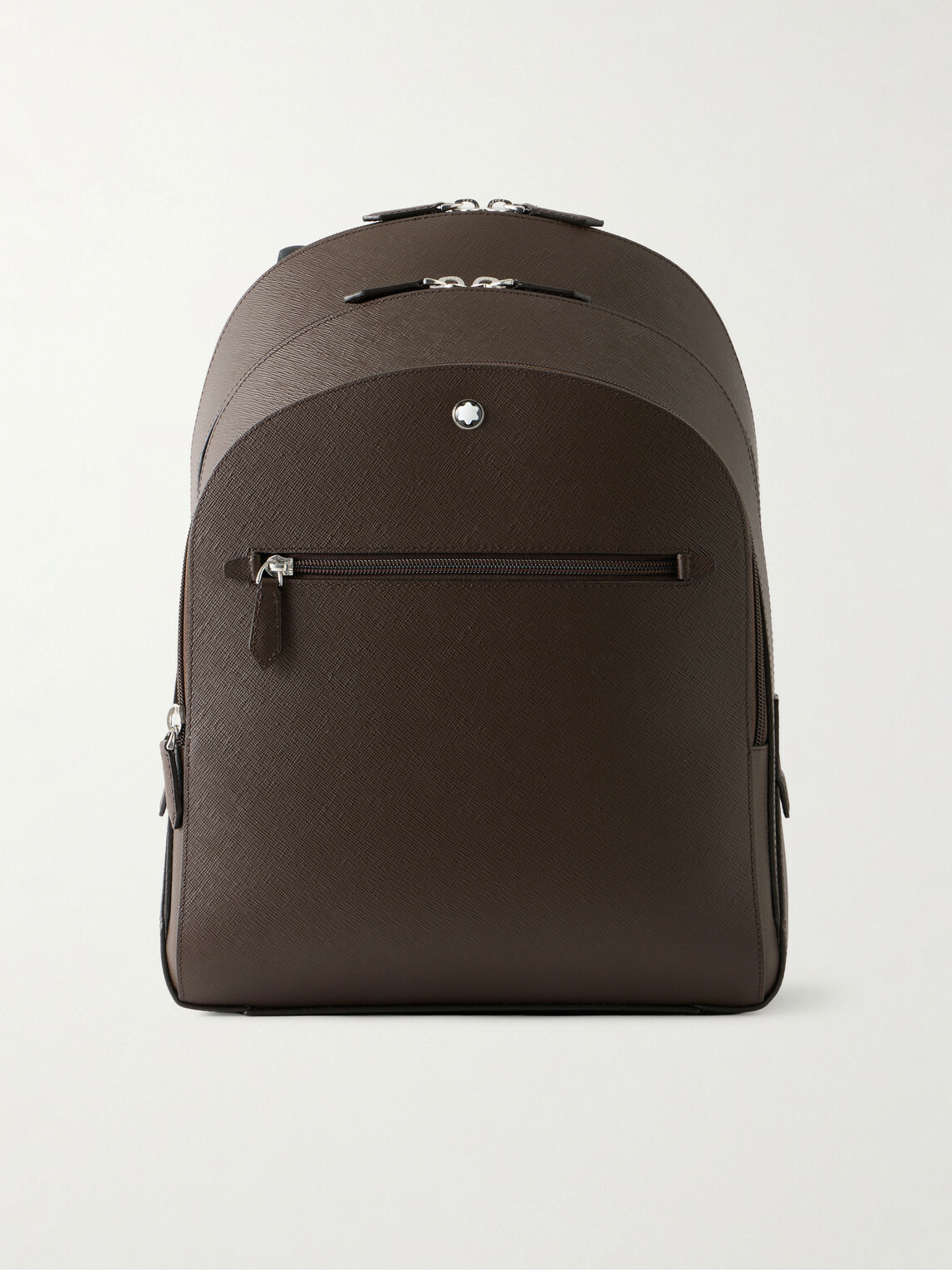Montblanc - Logo-Appliquéd Textured-Leather Backpack