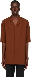 Botter Brown Tropical Short Sleeve Shirt