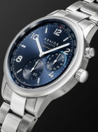 NOMOS Glashütte - Club Sport Neomatik Worldtimer Blue Automatic 40mm Stainless Steel Watch, Ref. No. 790